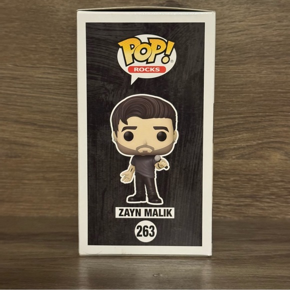 FUNKO POP ! Zayn Malik Vinyl Figure 263 NEW IN BOX Pristine Mint One Direction - Picture 3 of 5